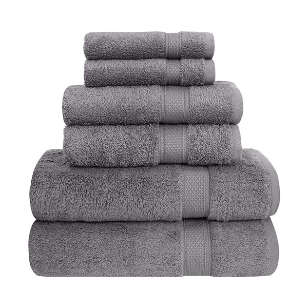 6 Piece Bath Towels Set