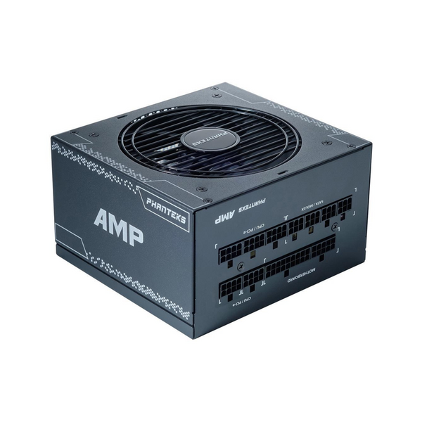 Fuente de alimentación ATX de escritorio totalmente modular Phanteks AMP V2 80+ Gold de 1000 W (negro)