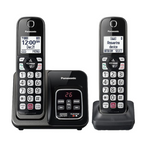 Panasonic Cordless Phone With Answering Machine And 2 Handsets