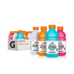 Paquete variado de 24 botellas de Gatorade Zero Sugar Thirst Quencher Glacier Cherry