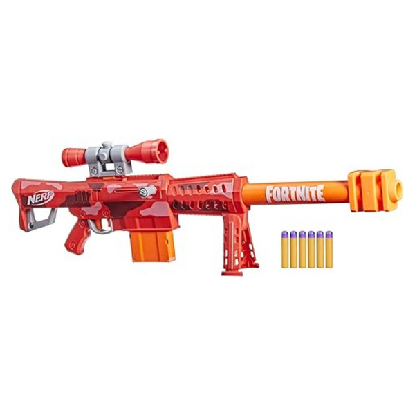 NERF Fortnite Heavy SR Blaster, Longest Fortnite Blaster Ever