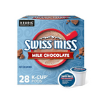 Cápsulas de taza K de una sola porción Keurig con chocolate caliente y chocolate con leche Miss Swiss Miss de 28 unidades