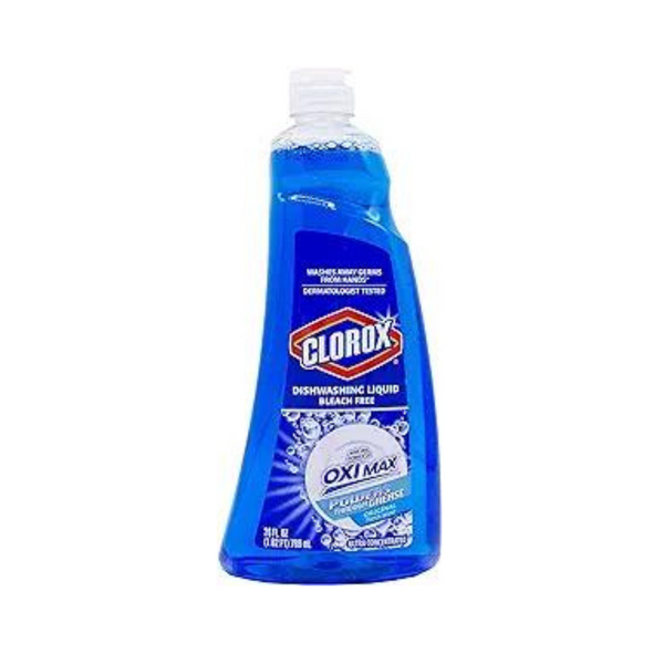 Paquete de 6 jabón líquido para lavar platos Clorox de 26 oz