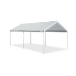 Caravan Canopy Domain Basic 10'x20' Metal & Polyester Carport Shelter