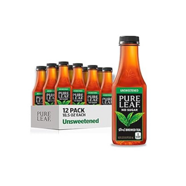 12-Pack 18.5-Oz Pure Leaf Iced Tea (Unsweetened)