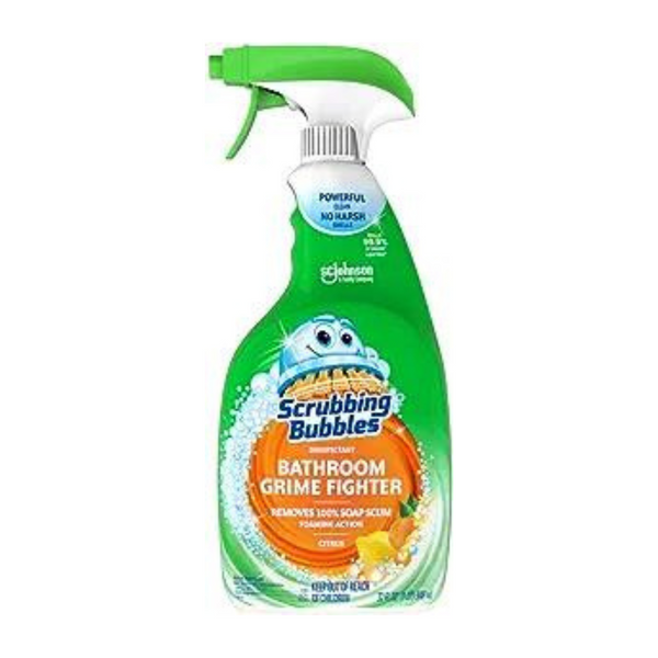 2 botellas de spray desinfectante para baño con burbujas de fregado de 32 oz