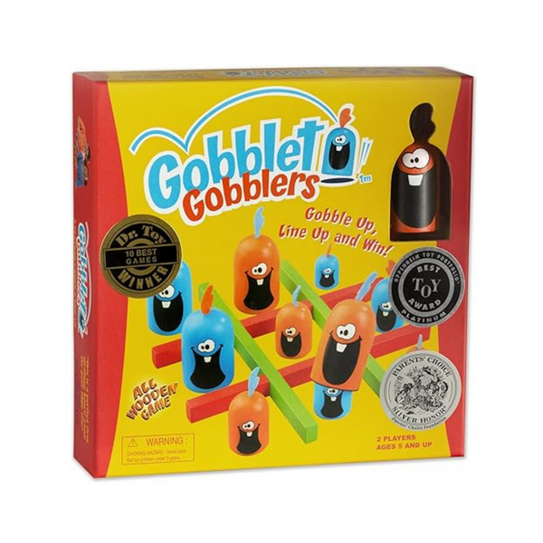 Juego de mesa Gobblers Gobblet azul naranja