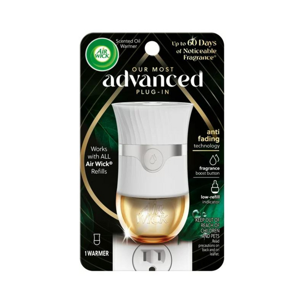 Air Wick Plug in Scented Oil Advanced Gadget, 1 unidad, ambientador, aceites esenciales