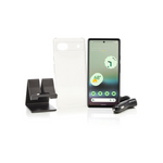 Tracfone Smartphone Google Pixel 6a 5G de 128 GB + 1 año de llamadas/textos ilimitados + 24 GB de datos