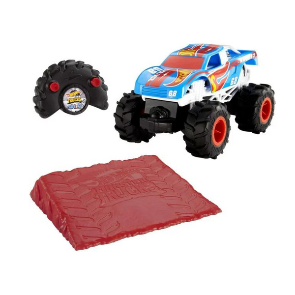 Hot Wheels R/C Monster Trucks Race Ace escala 1:24, juguete de control remoto