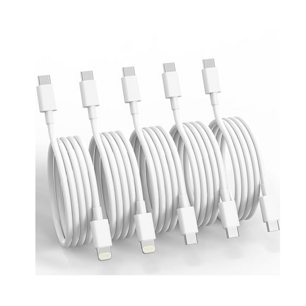 5 Fast Charging iPhone Cables