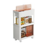 3-Tier Multifunctional Plastic Utility Cart