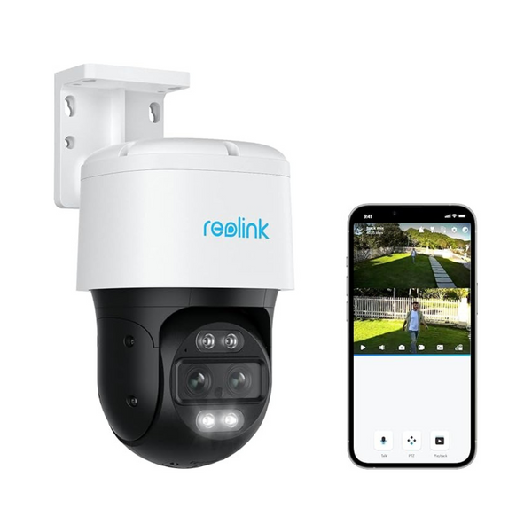 Reolink PTZ 4K PoE Outdoor Security Camera System w/ Dual Tracking Lens