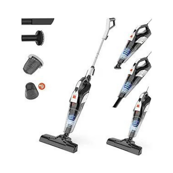 4-in-1 Lightweight Corded Stick-Vacuum Cleaner