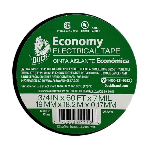 Roll of Duck Brand 60-Ft Electrical Tape