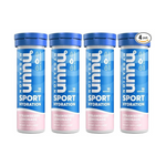 Paquete de 4 tabletas de electrolitos Nuun Sport de 10 unidades (limonada de fresa)