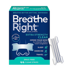 Tiras nasales Breathe Right de 44 unidades (fuerza extra)