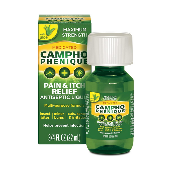 0.75-Oz Campho-Phenique Pain & Itch Relief Antiseptic Liquid (Clear)