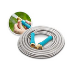 Aqua Joe 25-Ft Heavy-Duty Puncture Proof Kink-Free Garden Hose