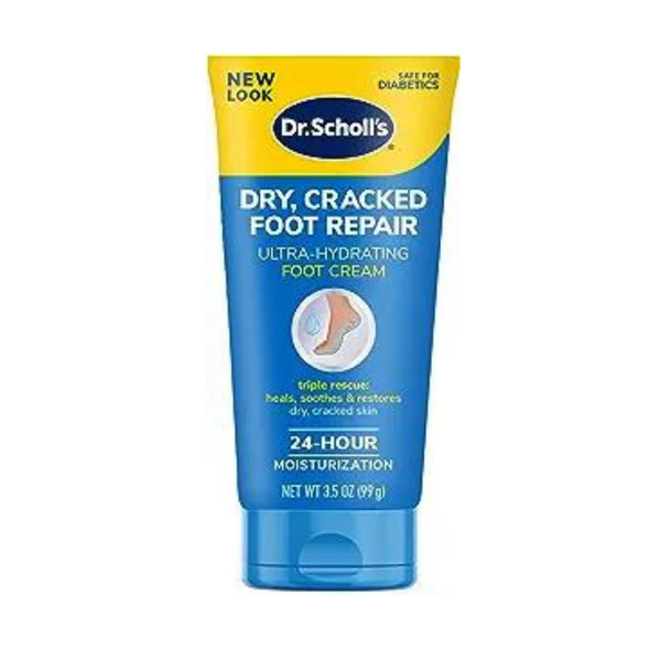 Dr. Scholl’s Dry Cracked Foot Repair Ultra-Hydrating Foot Cream (3.5 oz)