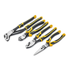 4-Piece Gearwrench Pitbull Mixed Dual Material Plier Set