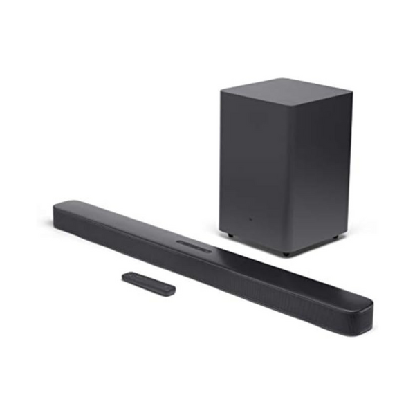 JBL Bar 2.1 – Deep Bass Soundbar with 6.5″ Wireless Subwoofer