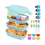 Juego de fiambrera Bento Box de 24 piezas