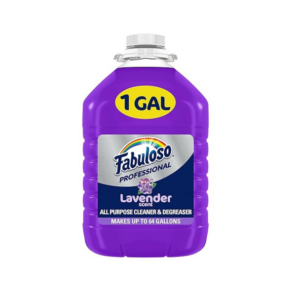 Limpiador y desengrasante profesional multiusos Fabuloso de 1 galón (lavanda)