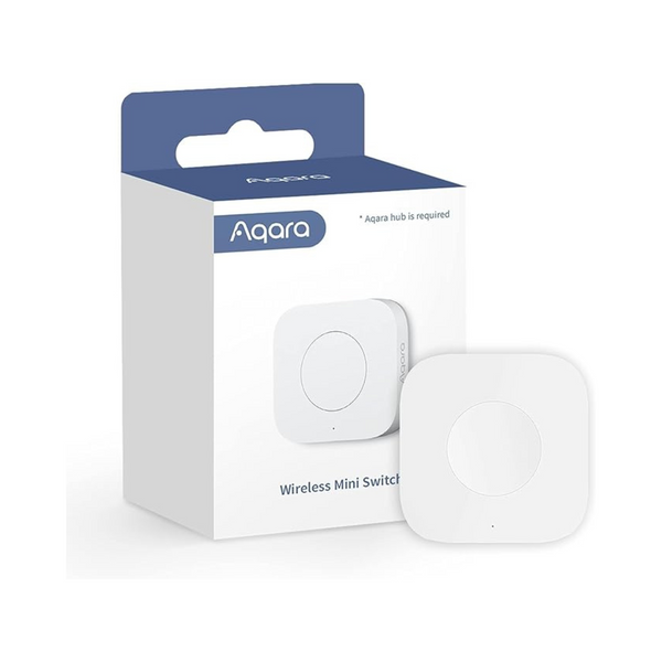 Aqara Wireless 3-Way Control Button Smart Home Mini Switch (Hub Req'd)