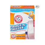 Paquete de 12 absorbentes de olores para refrigerador y congelador de bicarbonato de sodio Arm &amp; Hammer de 14 onzas