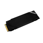 4TB Verbatim Vi7000 M.2 2280 PCIe Gen4x4 NVMe 1.4 Internal SSD w/ Heatsink