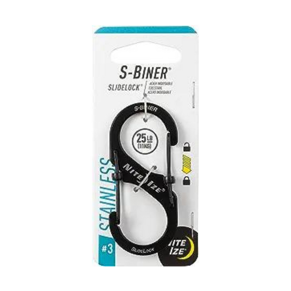 Nite Ize S-Biner Stainless Steel SlideLock