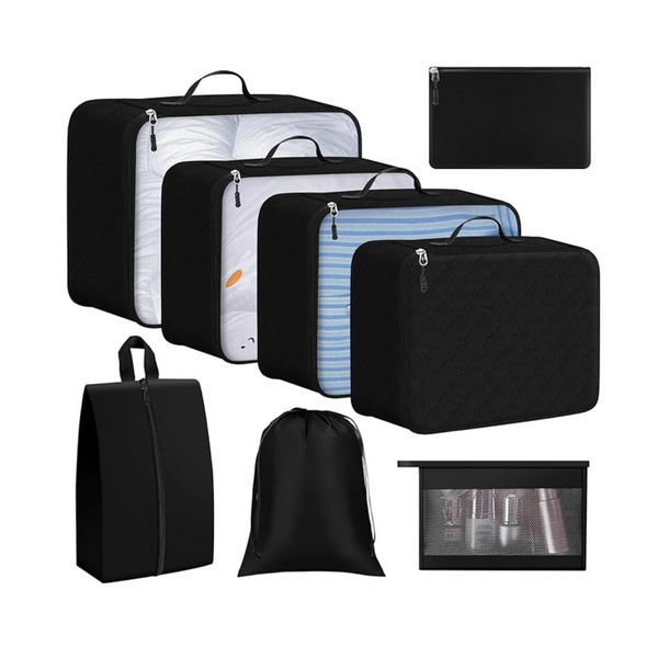 8 Pc Packing Cubes Set