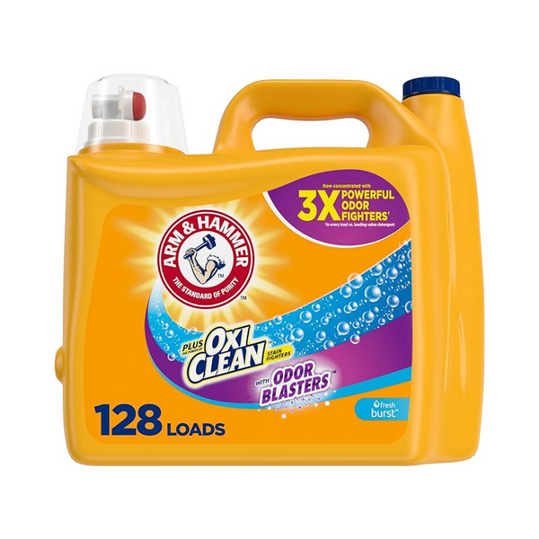 166,5 onzas líquidas. Desintegradores de olores Arm &amp; Hammer Plus OxiClean (ráfaga fresca)