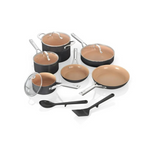 12-Piece Ninja Extended Life Essential Ceramic Cookware Set