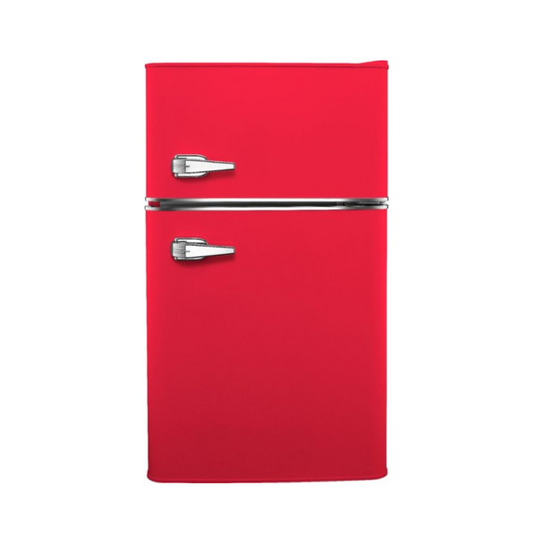 3.1 Cu. Ft. Insignia Retro Mini Fridge w/ Top Freezer (Red or Mint)