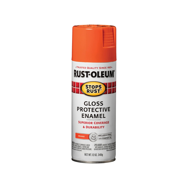 12-Oz Rust-Oleum Stops Rust Spray Paint (Gloss Orange)