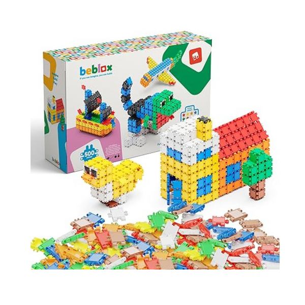 Beblox Building Blocks 500-Piece Set