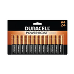 24-Pack Duracell Coppertop AA Batteries