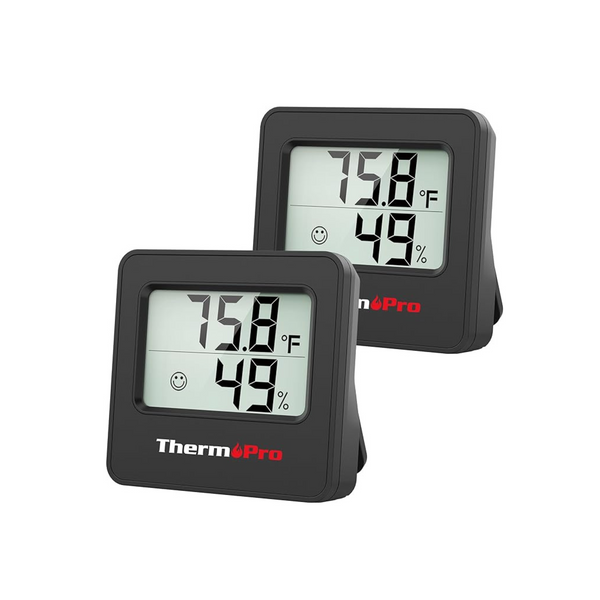 2-Pack ThermoPro Indoor Hygrometer/Thermometer