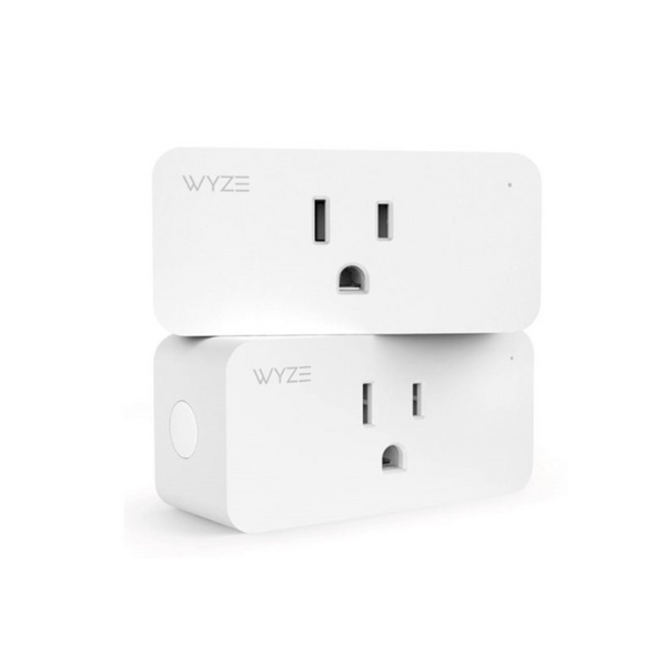 Paquete de 2 enchufes inteligentes WiFi Wyze de 2,4 GHz (reacondicionados)