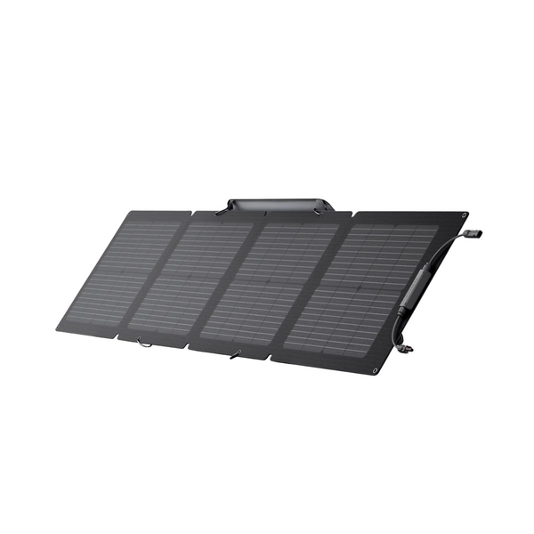 Panel solar portátil EcoFlow de 110 W (reacondicionado certificado)