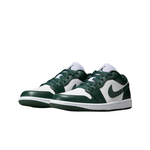 Nike Air Jordan 1 Low Shoes (White/Galactic Jade)