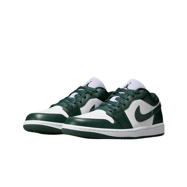 Zapatos Nike Air Jordan 1 Low (Blanco/Jade Galáctico)