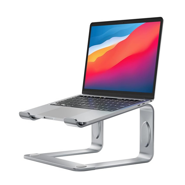 Loryergo Laptop Stand for Up to 15.6" Laptops (Silver)