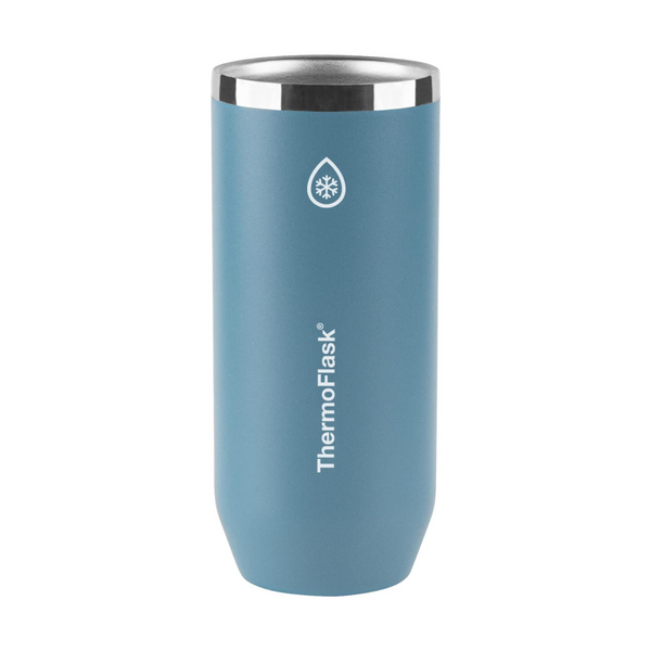 ThermoFlask Taza enfriadora de latas con aislamiento al vacío 2 en 1 de calidad premium, 12 oz.