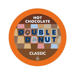 24 vainas de chocolate caliente con doble donut