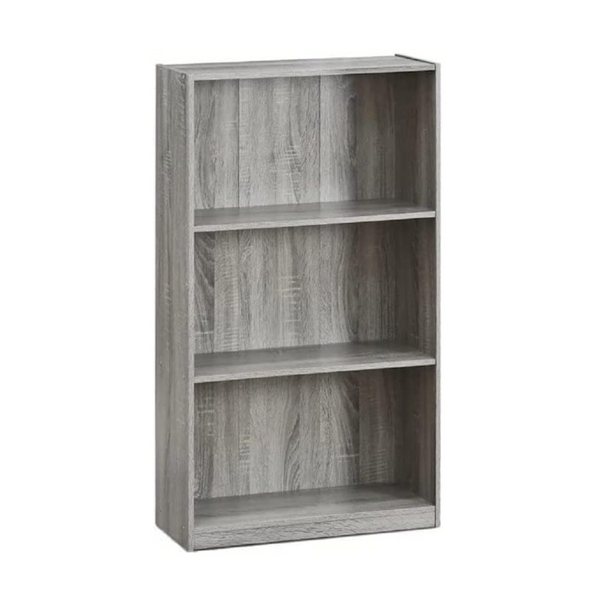 Furinno Basic 3-Tier Bookcase Storage Shelves