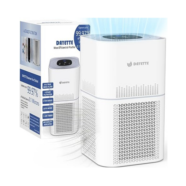 Dayette Large Room Cadr 1290 sq ft Hepa Air Purifier