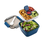 Freshmage 52-oz Salad Lunch Container To Go with 3 Compartments